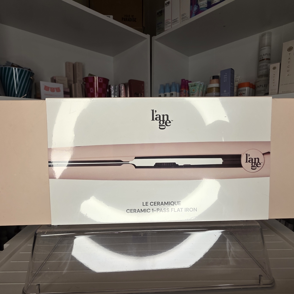 L'ange Ceramic Flat Iron in Pink